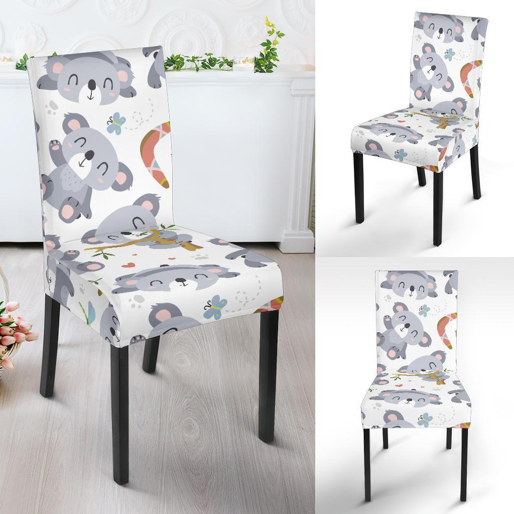 Print Pattern Koala Chair Cover-grizzshop