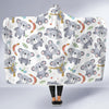 Print Pattern Koala Hooded Blanket-grizzshop