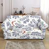 Print Pattern Koala Loveseat Cover-grizzshop