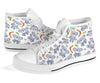 Print Pattern Koala Men Women's High Top Shoes-grizzshop