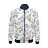 Print Pattern Koala Men's Bomber Jacket-grizzshop