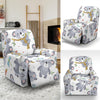 Print Pattern Koala Recliner Cover-grizzshop