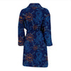 Print Pattern Koi Fish Men Long Robe-grizzshop