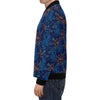 Print Pattern Koi Fish Men's Bomber Jacket-grizzshop