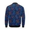 Print Pattern Koi Fish Men's Bomber Jacket-grizzshop