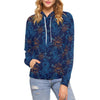 Print Pattern Koi Fish Women Pullover Hoodie-grizzshop