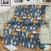 Print Pattern Llama Cactus Blanket-grizzshop