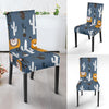 Print Pattern Llama Cactus Chair Cover-grizzshop