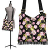 Print Pattern Lotus Crossbody Bags-grizzshop