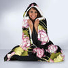 Print Pattern Lotus Hooded Blanket-grizzshop