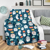 Print Pattern Monster Blanket-grizzshop