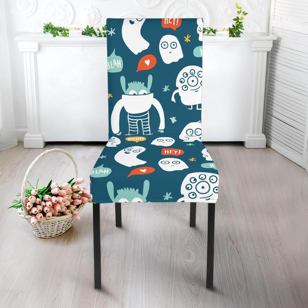 Print Pattern Monster Chair Cover-grizzshop