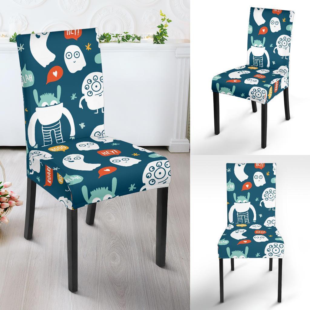 Print Pattern Monster Chair Cover-grizzshop