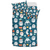 Print Pattern Monster Duvet Cover Bedding Set-grizzshop