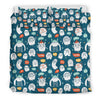 Print Pattern Monster Duvet Cover Bedding Set-grizzshop