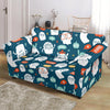 Print Pattern Monster Loveseat Cover-grizzshop