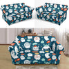 Print Pattern Monster Loveseat Cover-grizzshop