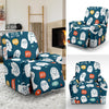 Print Pattern Monster Recliner Cover-grizzshop