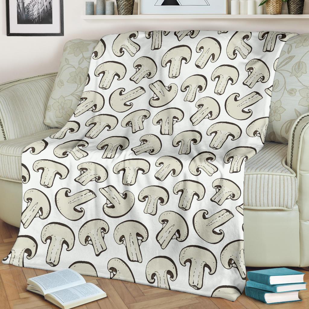 Print Pattern Mushroom Blanket-grizzshop