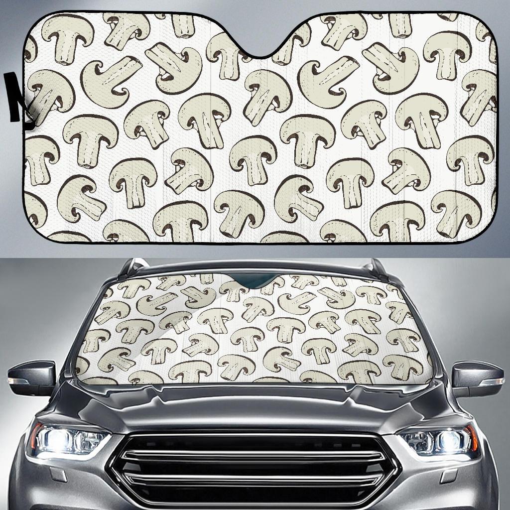 Print Pattern Mushroom Car Sun Shade-grizzshop