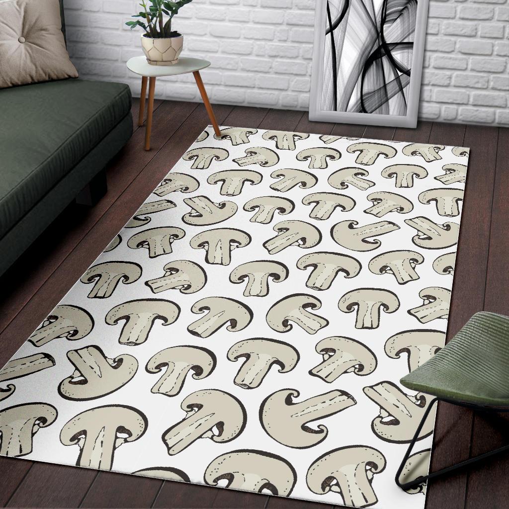 Print Pattern Mushroom Floor Mat-grizzshop