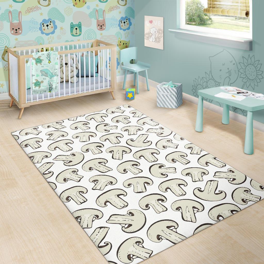 Print Pattern Mushroom Floor Mat-grizzshop