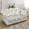 Print Pattern Mushroom Loveseat Cover-grizzshop