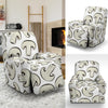 Print Pattern Mushroom Recliner Cover-grizzshop