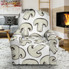 Print Pattern Mushroom Recliner Cover-grizzshop