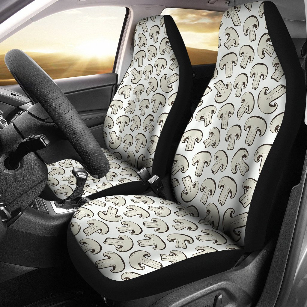 Print Pattern Mushroom Universal Fit Car Seat Cover-grizzshop