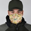 Print Pattern Newspaper Face Mask-grizzshop