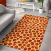 Print Pattern Pizza Floor Mat-grizzshop