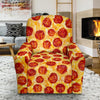 Print Pattern Pizza Recliner Cover-grizzshop