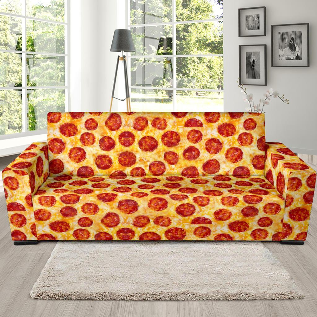 Print Pattern Pizza Sofa Covers-grizzshop