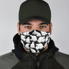 Print Pattern Polar Bear Face Mask-grizzshop