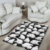 Print Pattern Polar Bear Floor Mat-grizzshop