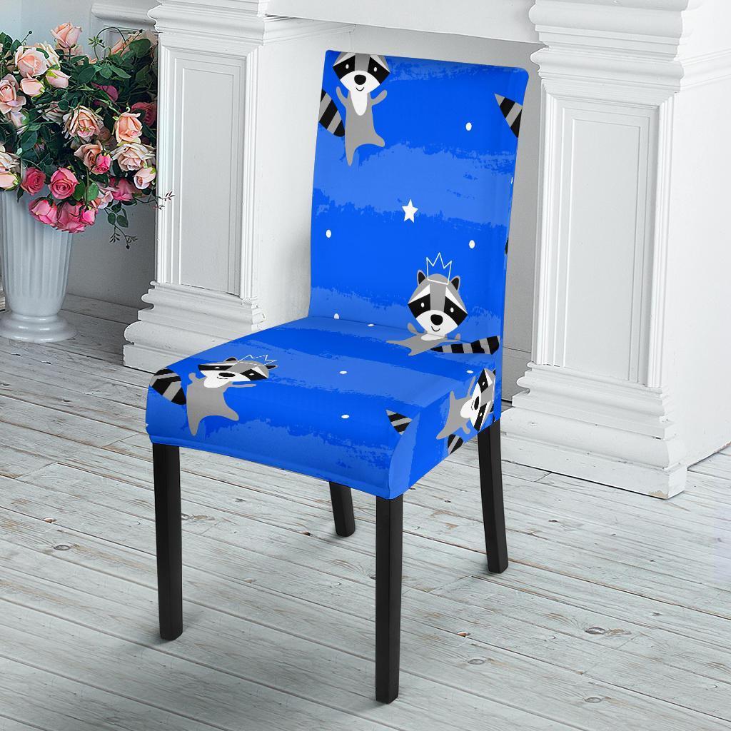 Print Pattern Raccoon Chair Cover-grizzshop