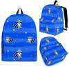 Print Pattern Raccoon Premium Backpack-grizzshop