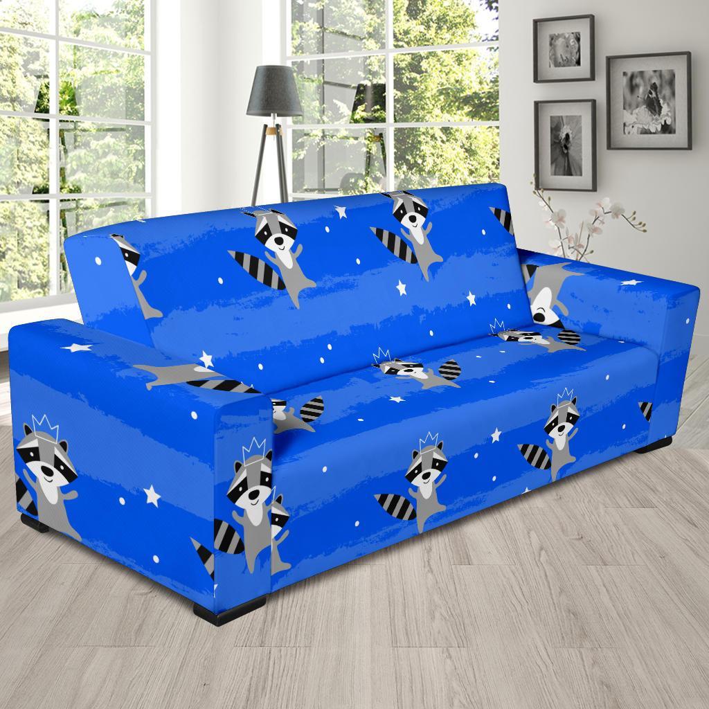 Print Pattern Raccoon Sofa Covers-grizzshop