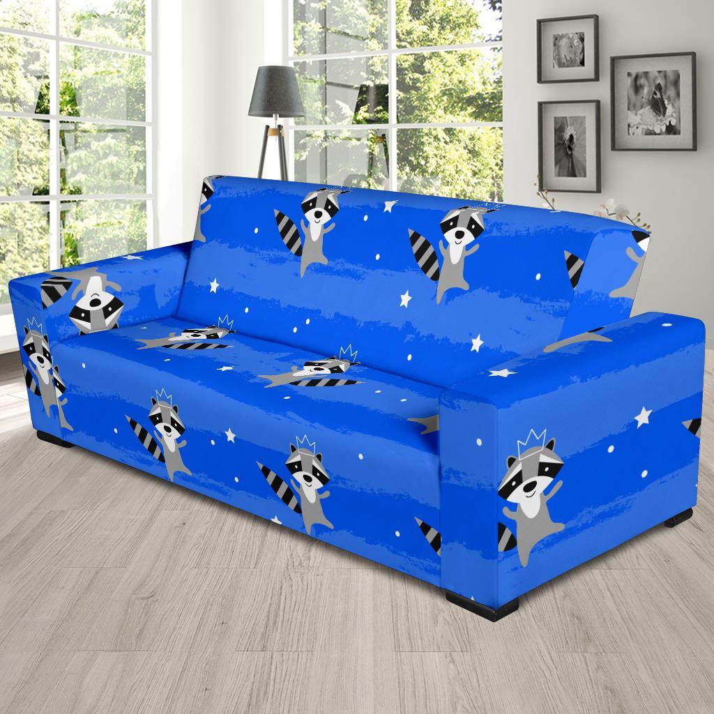 Print Pattern Raccoon Sofa Covers-grizzshop