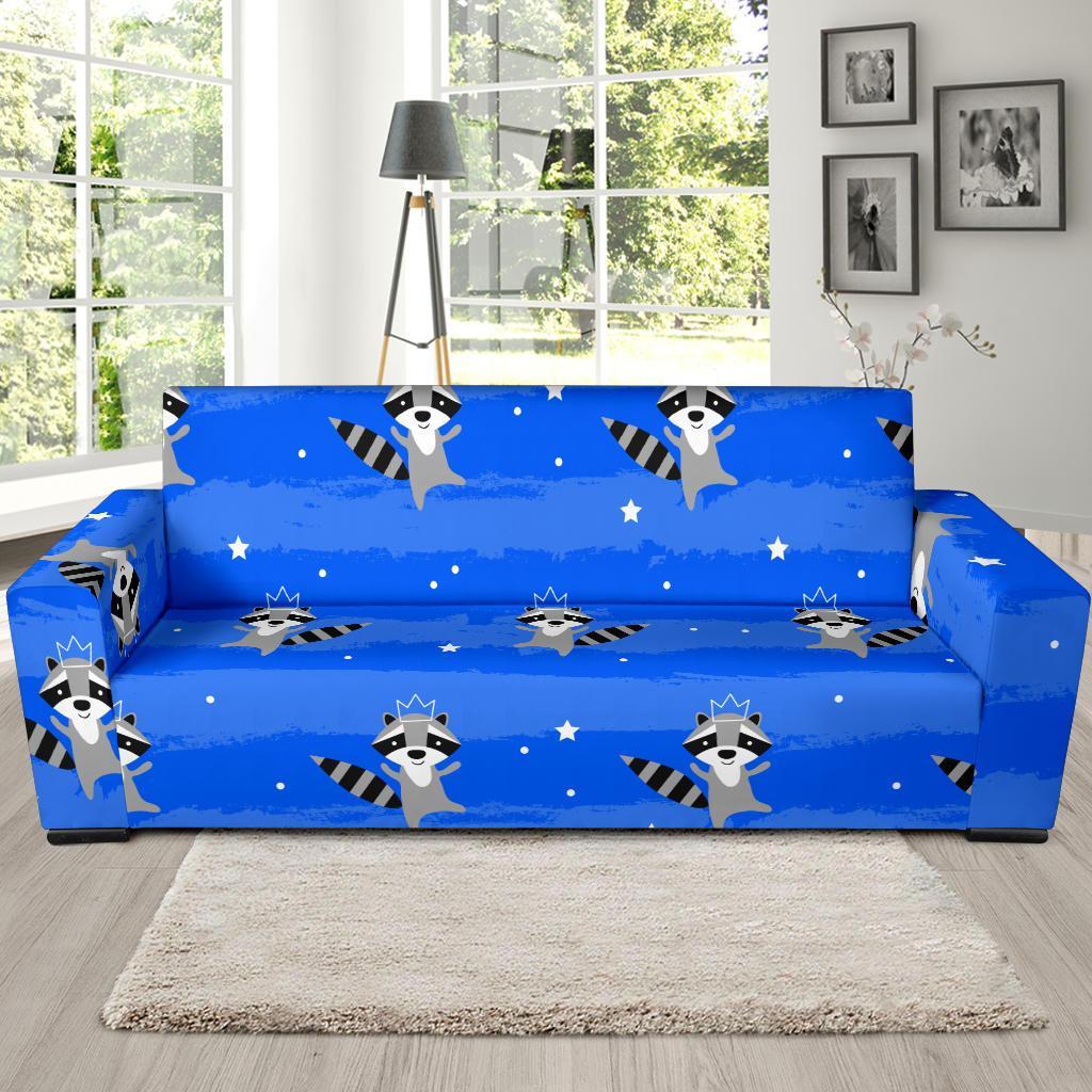 Print Pattern Raccoon Sofa Covers-grizzshop