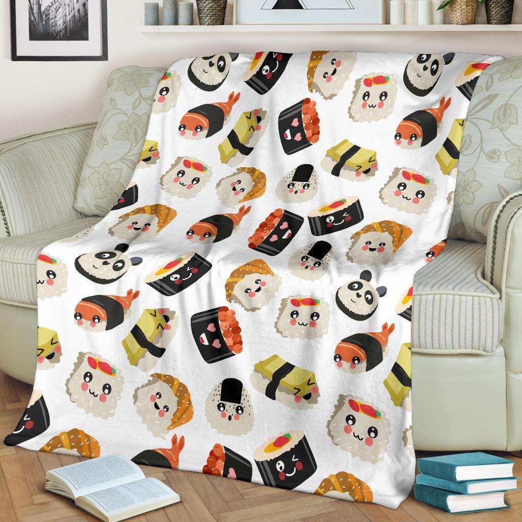 Print Pattern Sushi Blanket-grizzshop