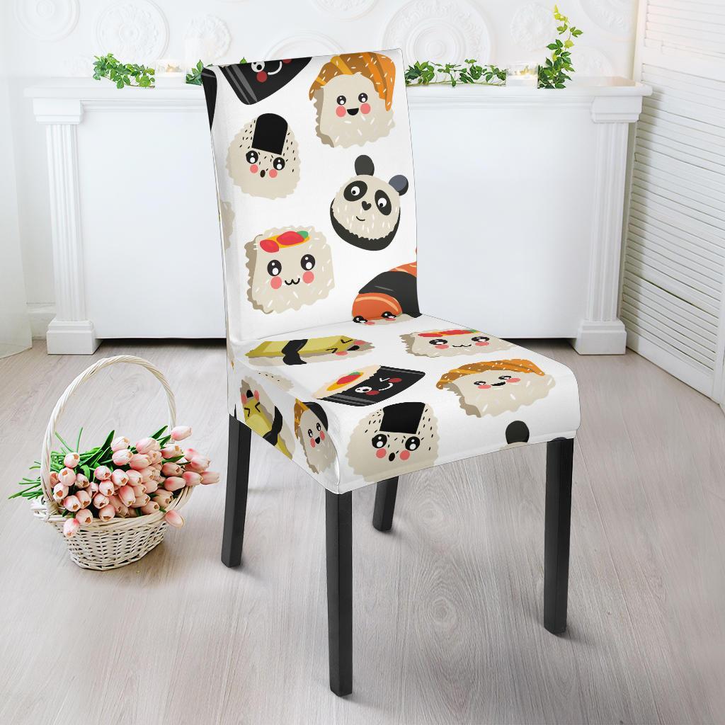 Print Pattern Sushi Chair Cover-grizzshop