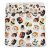 Print Pattern Sushi Duvet Cover Bedding Set-grizzshop