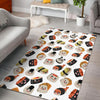 Print Pattern Sushi Floor Mat-grizzshop