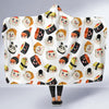 Print Pattern Sushi Hooded Blanket-grizzshop