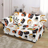 Print Pattern Sushi Loveseat Cover-grizzshop