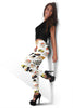 Print Pattern Sushi Print Pattern Women Leggings-grizzshop