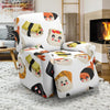 Print Pattern Sushi Recliner Cover-grizzshop