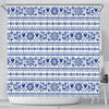 Print Pattern Swedish Bathroom Shower Curtain-grizzshop